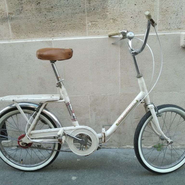 Vélo De Ville Motobécane Motoconfort Mixte - Vintage 10 Vitesses - Vert Acier